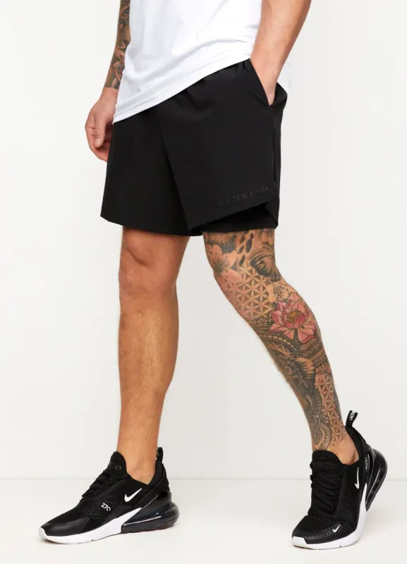 Gym King Pace Training Short - Black made by The Gym King