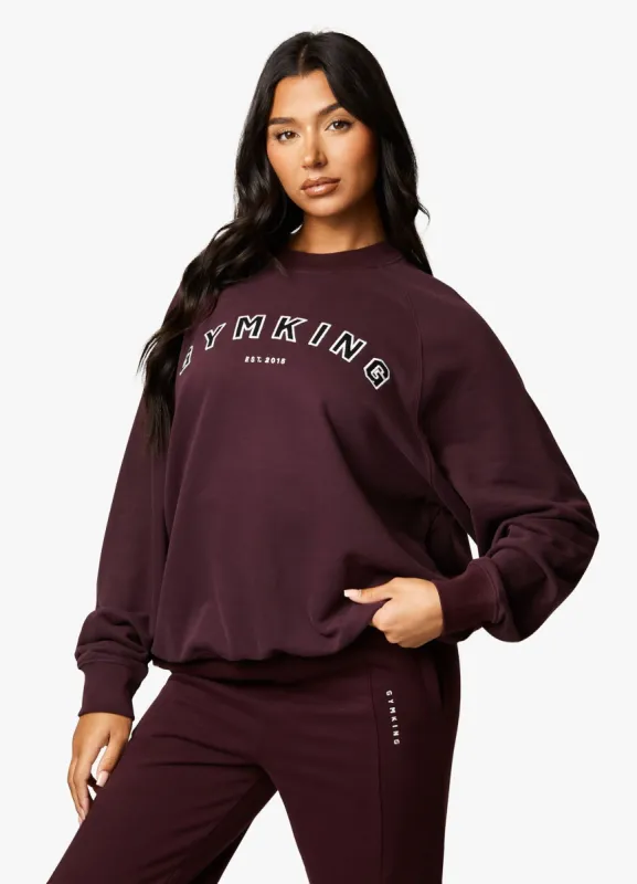 Gym King Shadow Crew - Dark Cherry sold by The Gym King