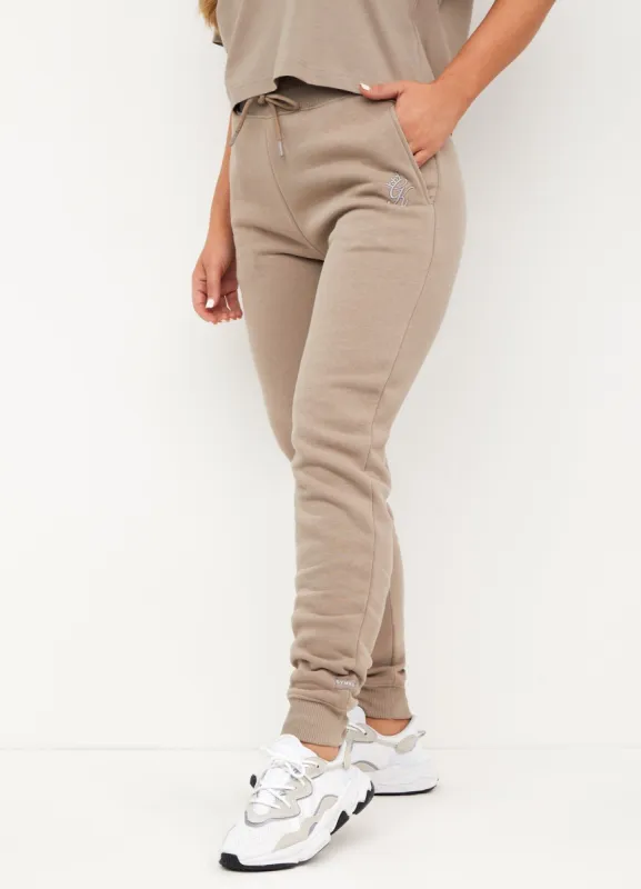 Gym King Basis Oversized Joggers - Taupe sold by The Gym King