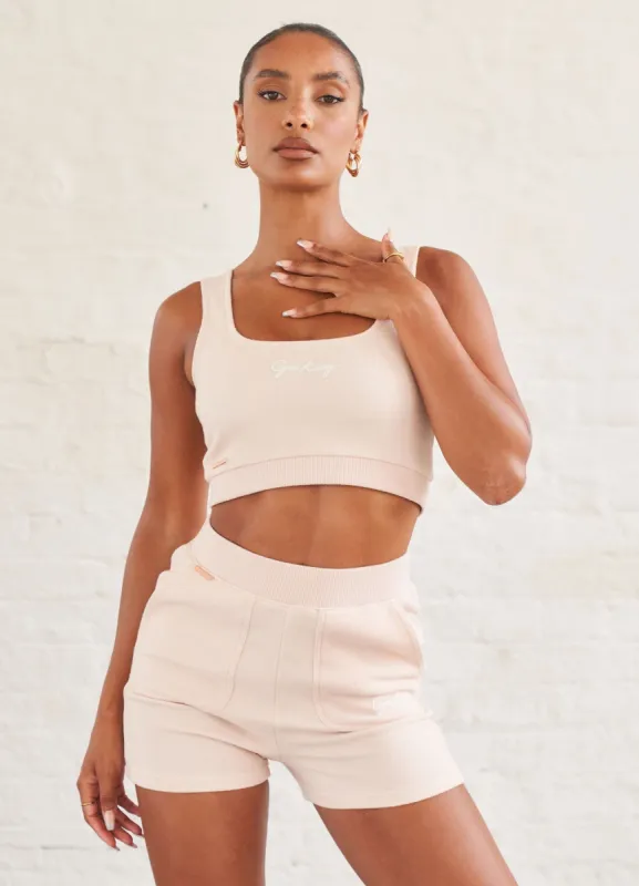 Gym King Comfort Scoop Vest - Soft Peach sold by The Gym King