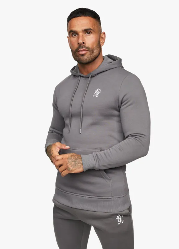 Gym King Fundamental Fleece Hood - Dark Grey sold by The Gym King