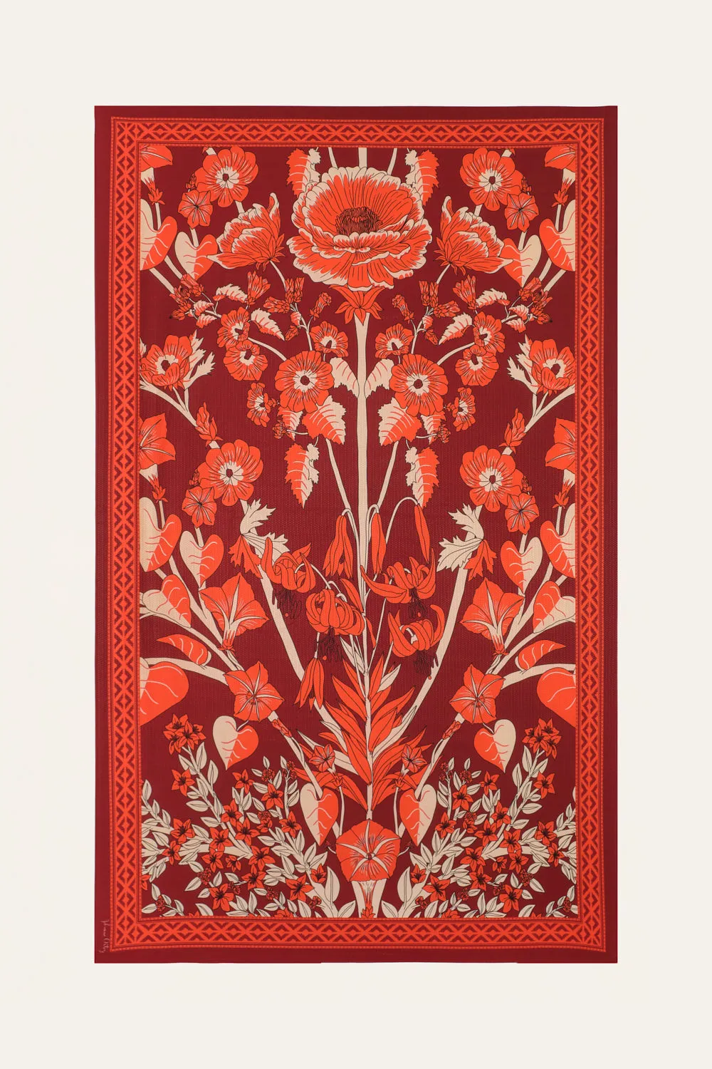 Tropical Chinoiserie Shawl sold by Johanna Ortiz