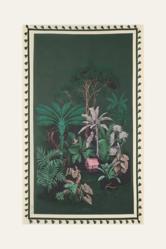 The Rainforest Journey Shawl made by Johanna Ortiz