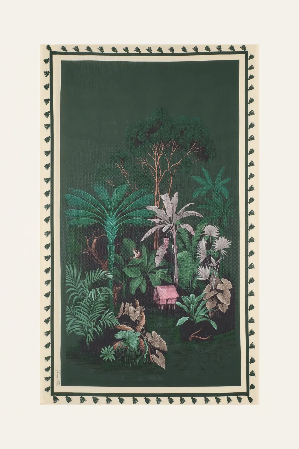 The Rainforest Journey Shawl sold by Johanna Ortiz