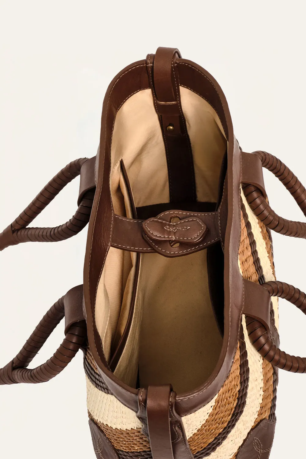 The Ancestral Veil Mini Tote Bag sold by Johanna Ortiz product image thumbnail 3