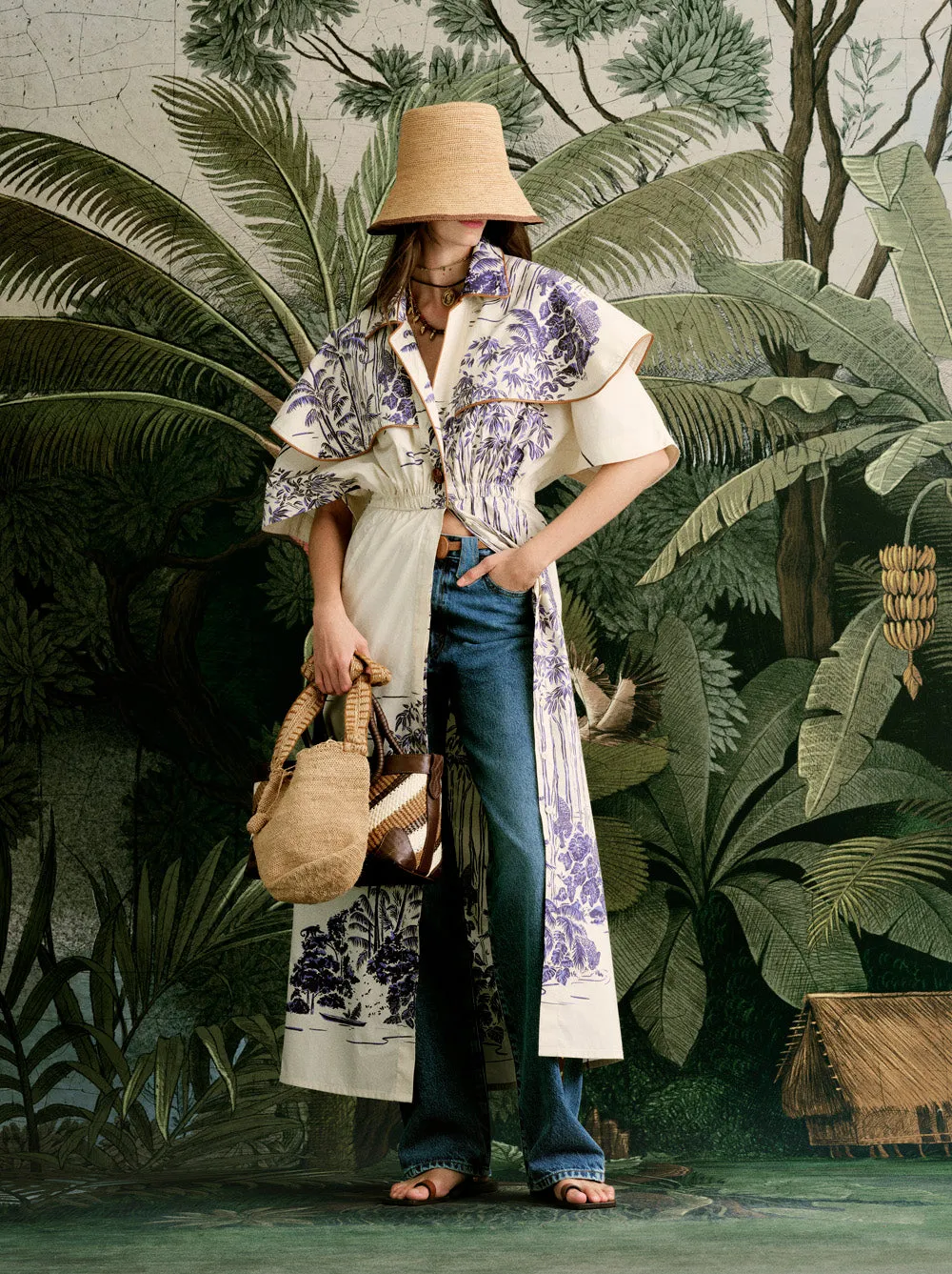 The Ancestral Veil Mini Tote Bag sold by Johanna Ortiz product image thumbnail 4