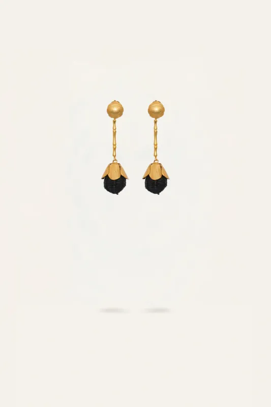 Rooted In Light Earrings made by Johanna Ortiz