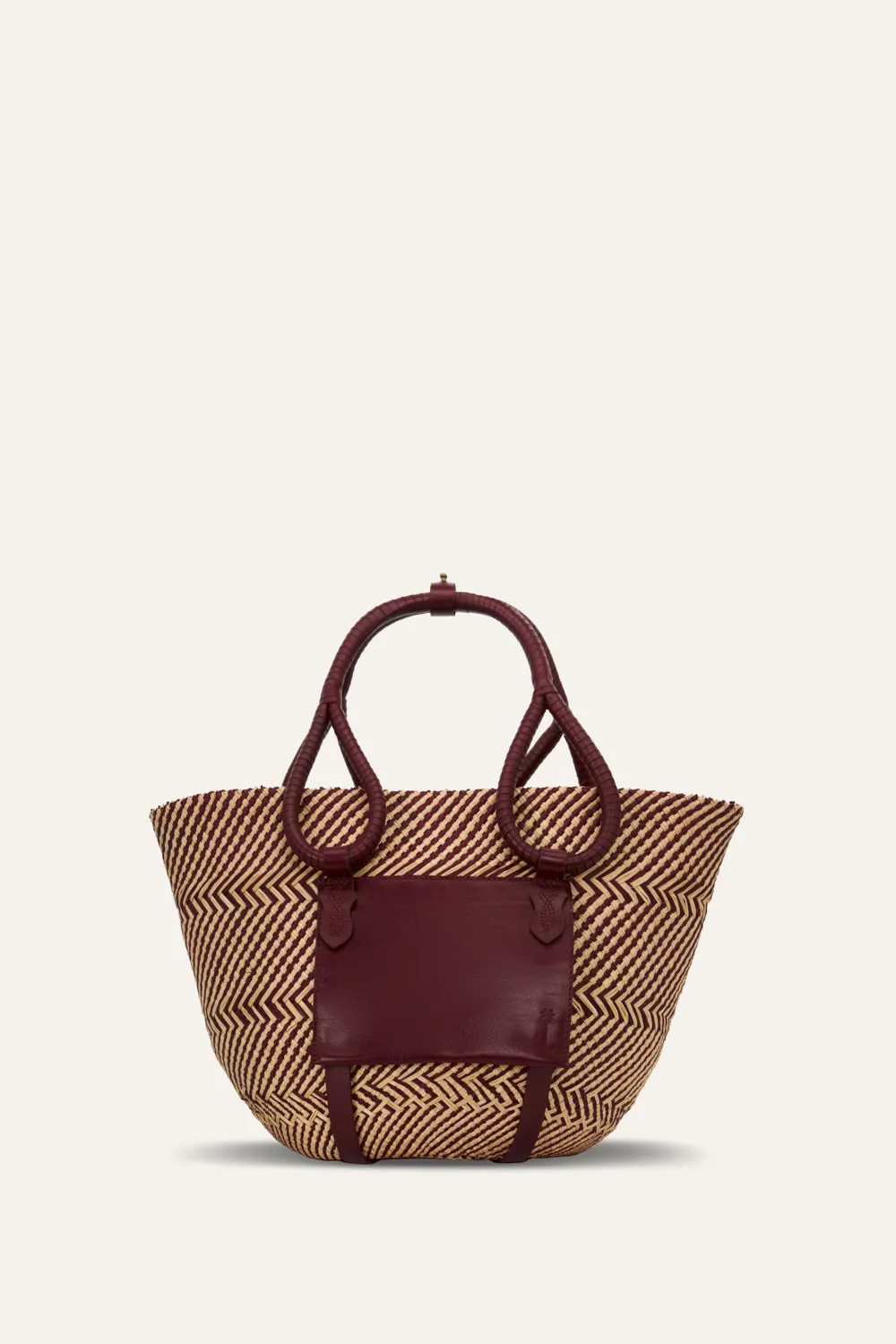 Destination Seaside Tote Bag in Burgundy sold by Johanna Ortiz