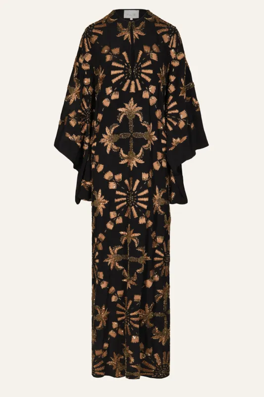 Golden Salvajes Dress sold by Johanna Ortiz