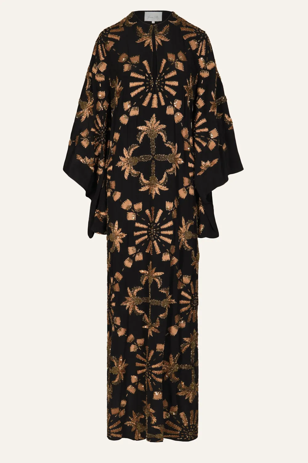 Golden Salvajes Dress sold by Johanna Ortiz