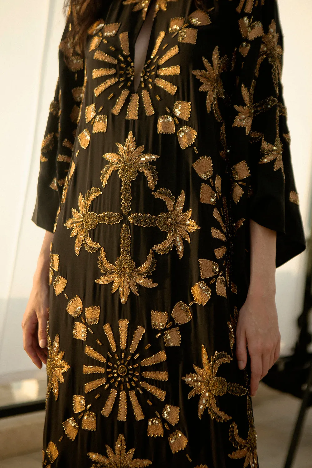 Golden Salvajes Dress sold by Johanna Ortiz product image thumbnail 4