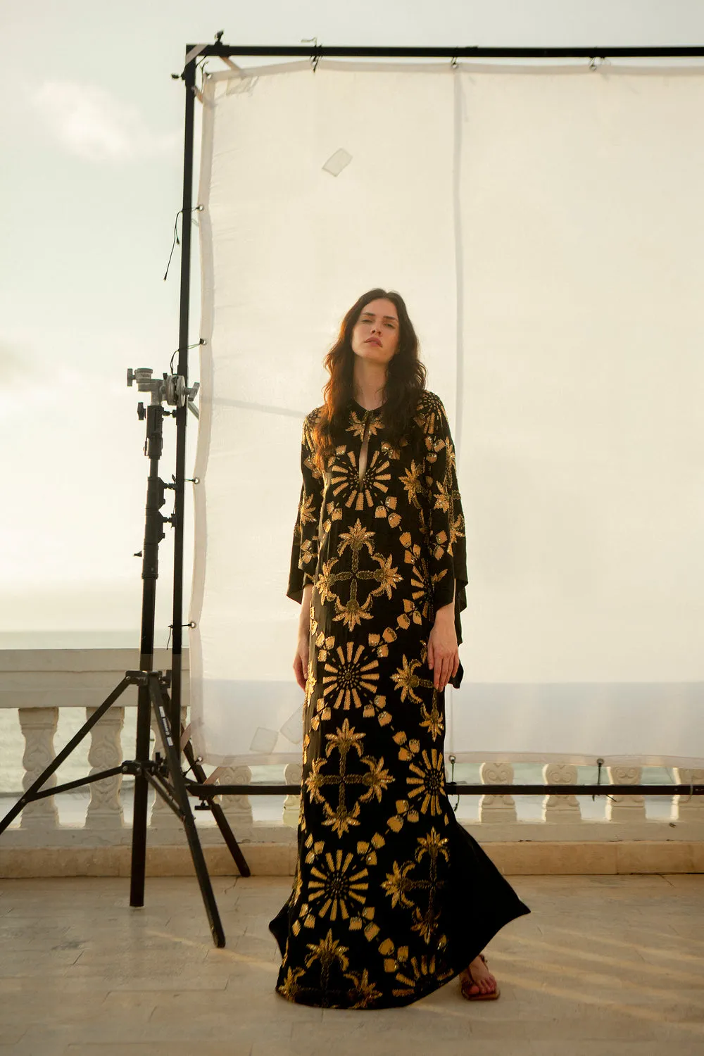 Golden Salvajes Dress sold by Johanna Ortiz product image thumbnail 2