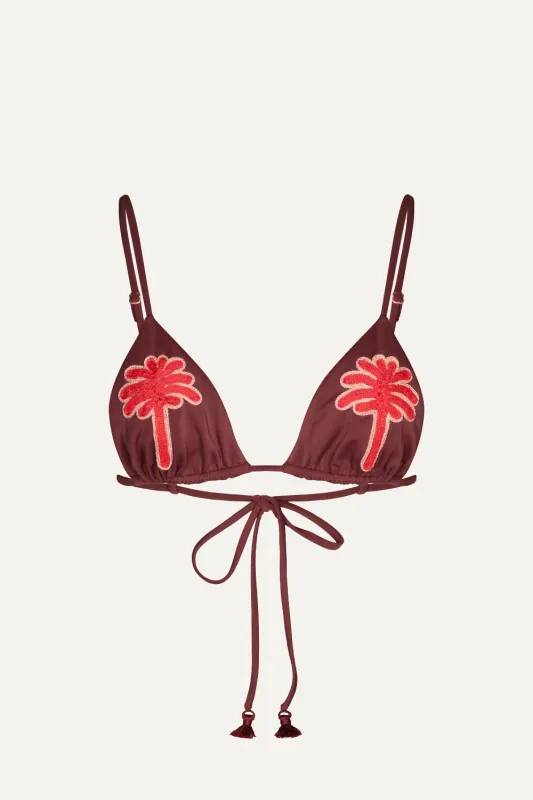 Heatwave Bikini Top made by Johanna Ortiz