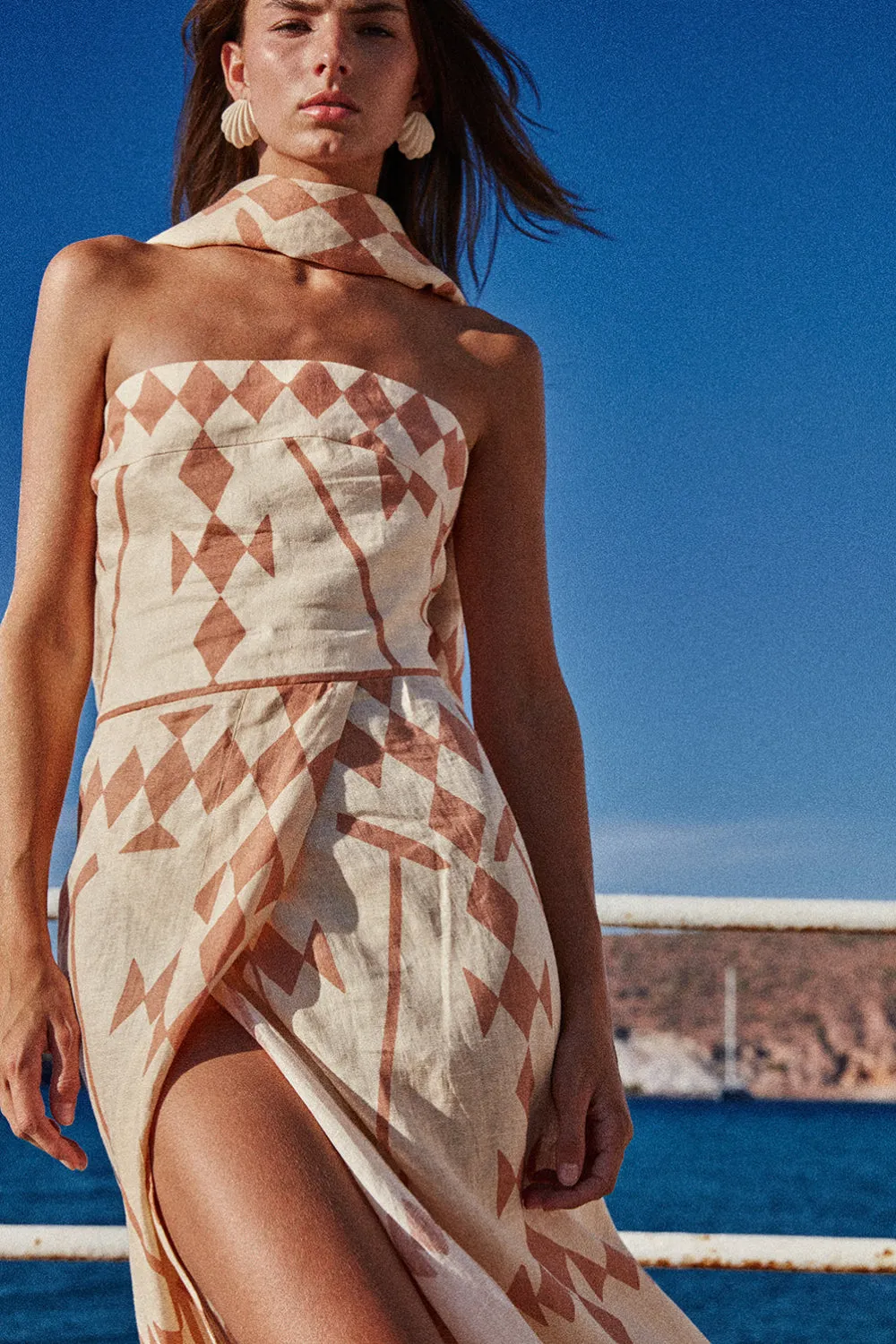 Piedra Del Sol Dress sold by Johanna Ortiz product image thumbnail 2