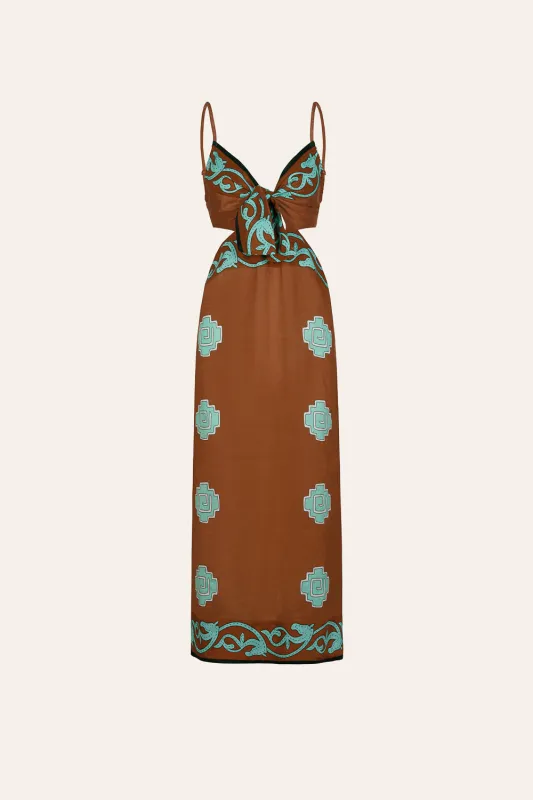 Los Siete Mares Dress made by Johanna Ortiz