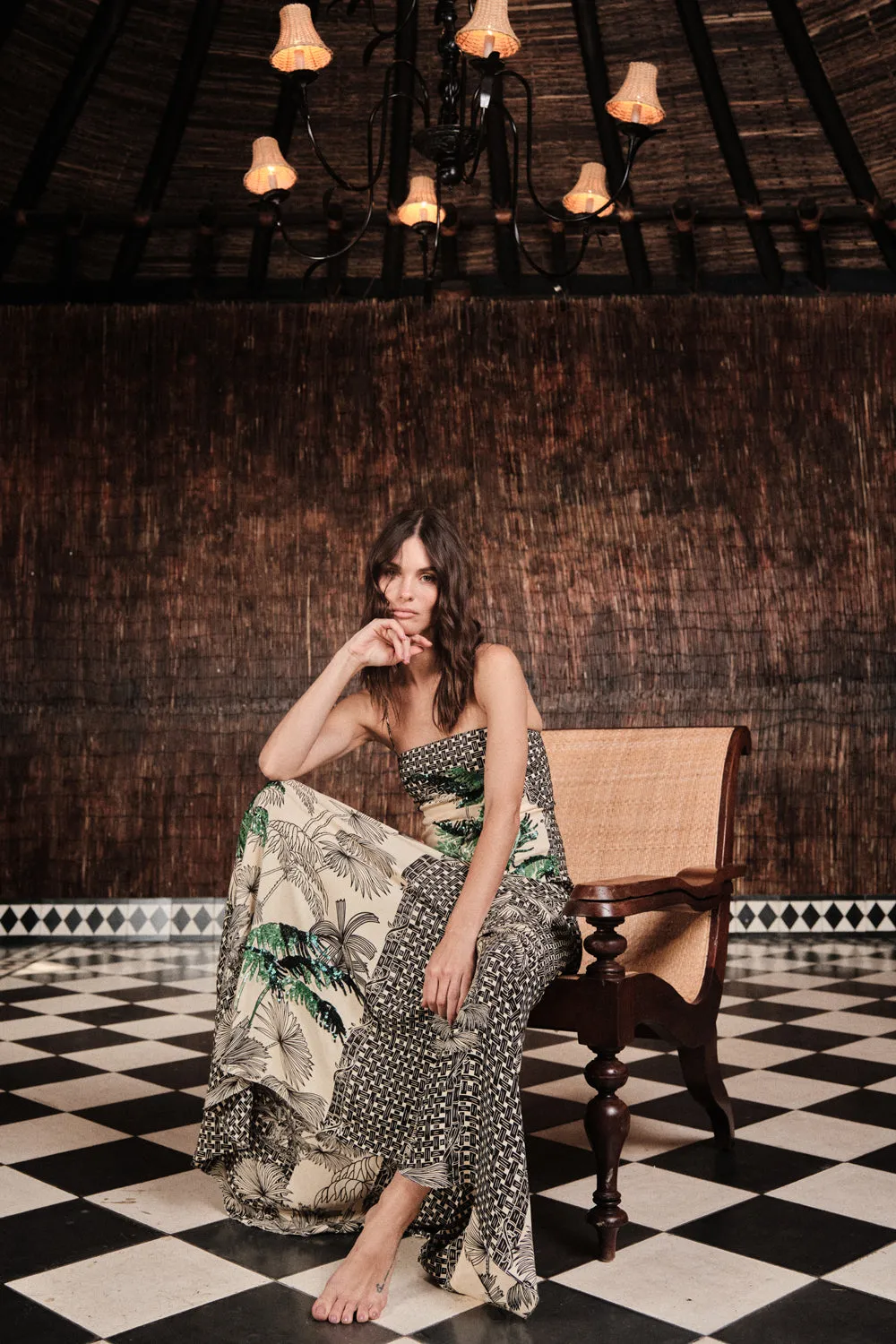 Simbologia Floral Dress sold by Johanna Ortiz product image thumbnail 4