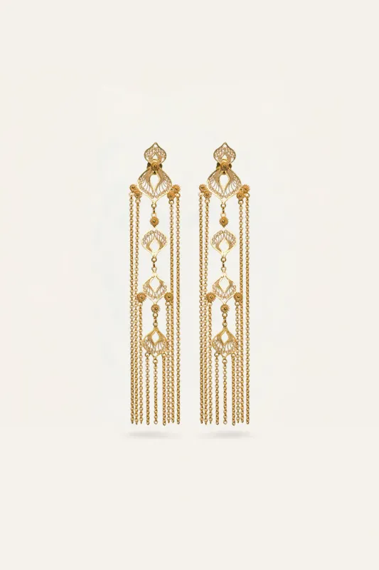 Liberation Layers Earrings made by Johanna Ortiz