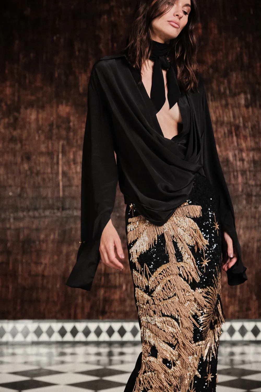 Iconic Drape Top sold by Johanna Ortiz product image thumbnail 2