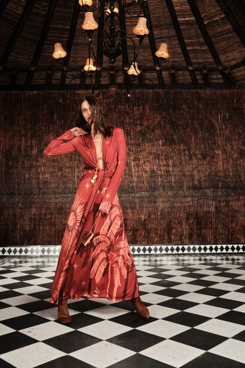 Coral Marino Dress sold by Johanna Ortiz product image thumbnail 2