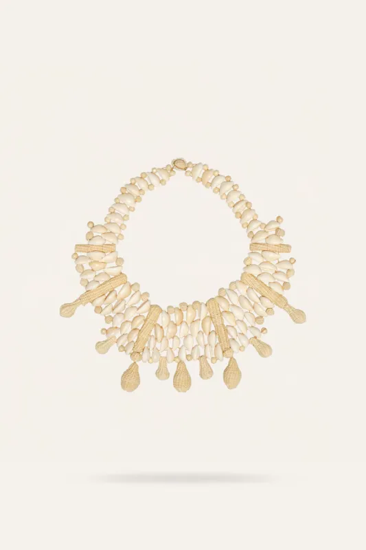 Glam Mosaic Necklace made by Johanna Ortiz