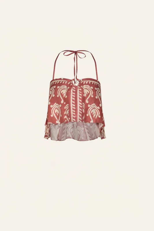 Oceanic Top made by Johanna Ortiz