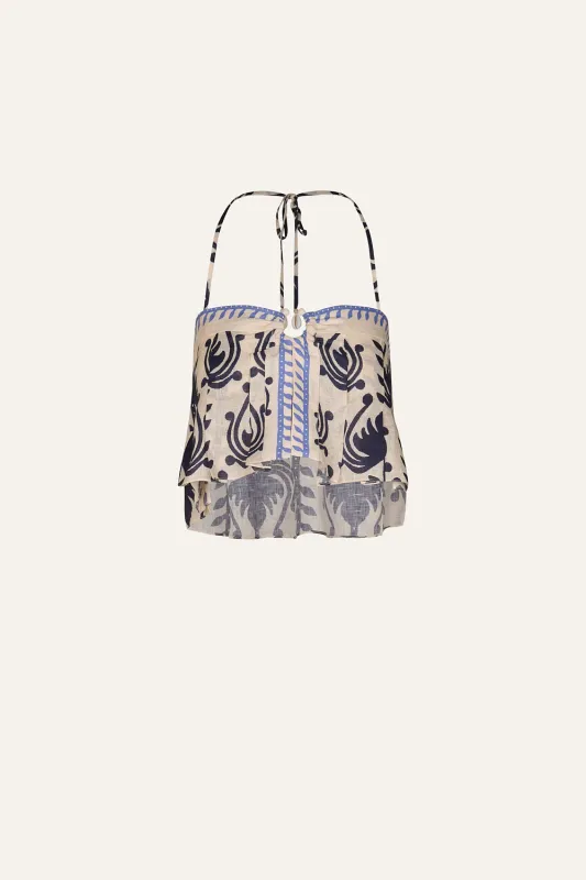 Oceanic Top made by Johanna Ortiz