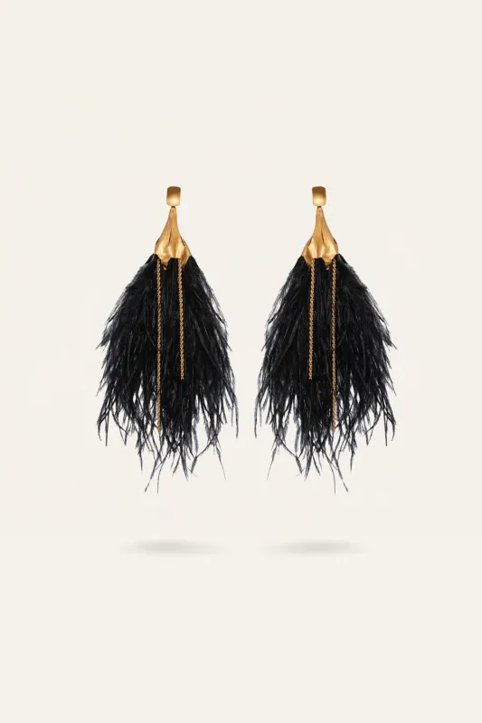 Mystic Crescent Earrings made by Johanna Ortiz