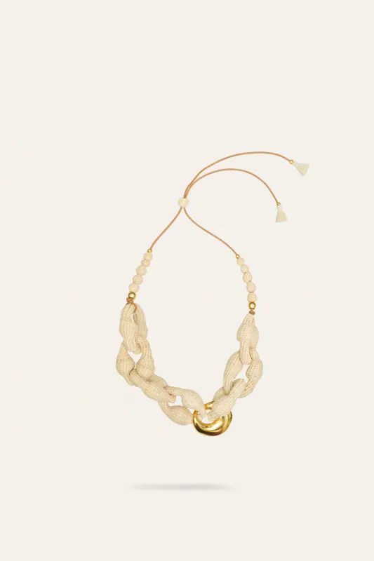 Reverence To Their Gods Necklace made by Johanna Ortiz