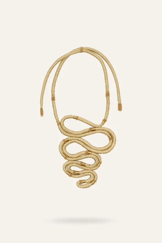 Tan Necklace made by Johanna Ortiz
