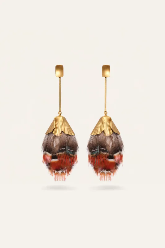 Tarot Blooms Earrings made by Johanna Ortiz