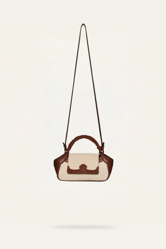 Twist & Palm Top Bag made by Johanna Ortiz