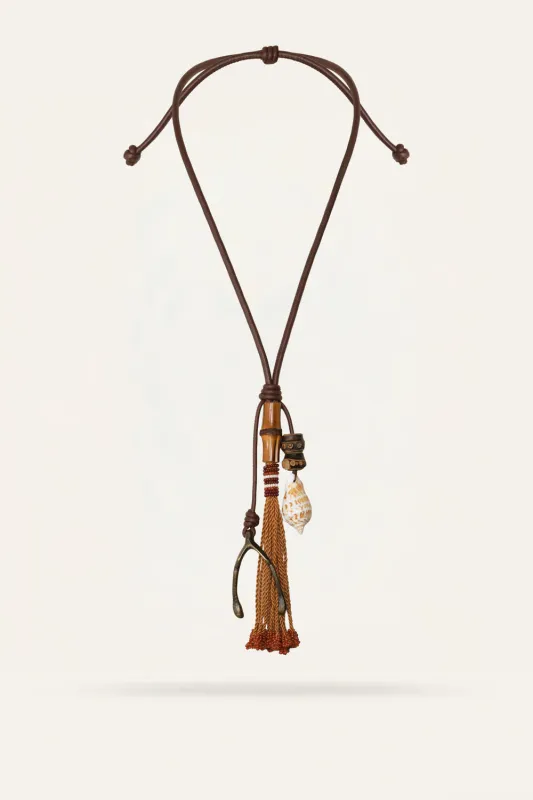 Spirit Of The Nomad Horse Necklace made by Johanna Ortiz