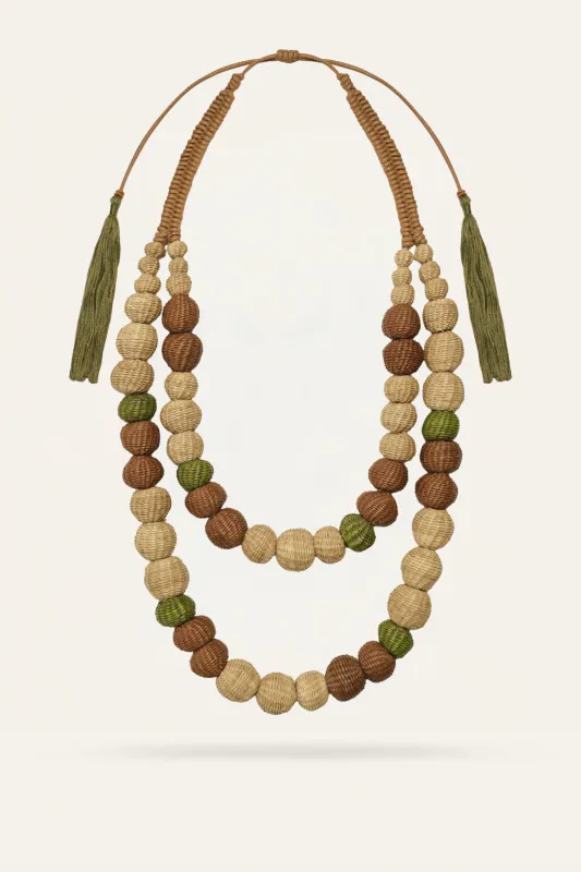 Heritage Of The Weaver Necklace made by Johanna Ortiz