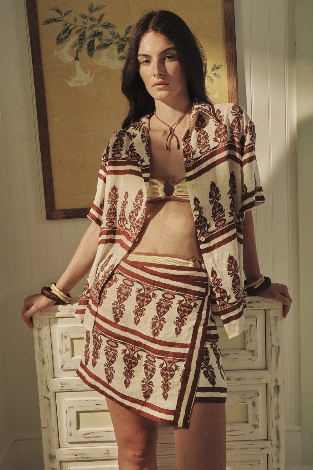 Roots Wrap Skirt sold by Johanna Ortiz product image thumbnail 2