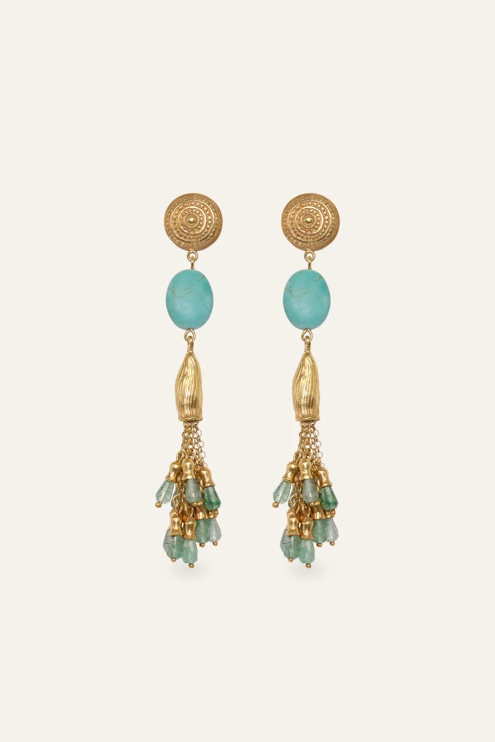 Horse Chant Earrings sold by Johanna Ortiz