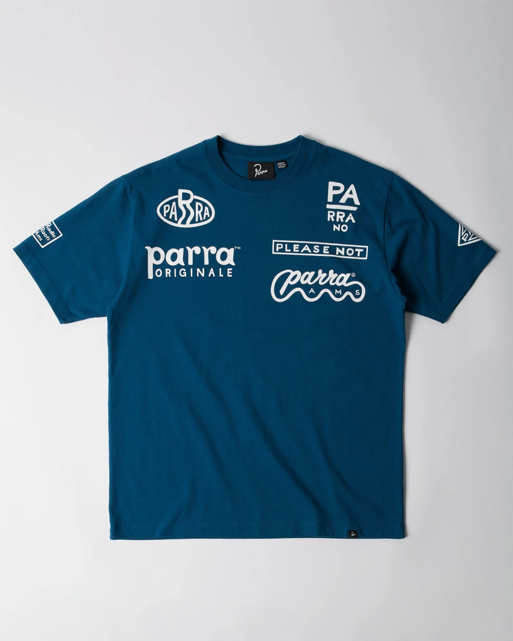 Media training t-shirt sold by by Parra