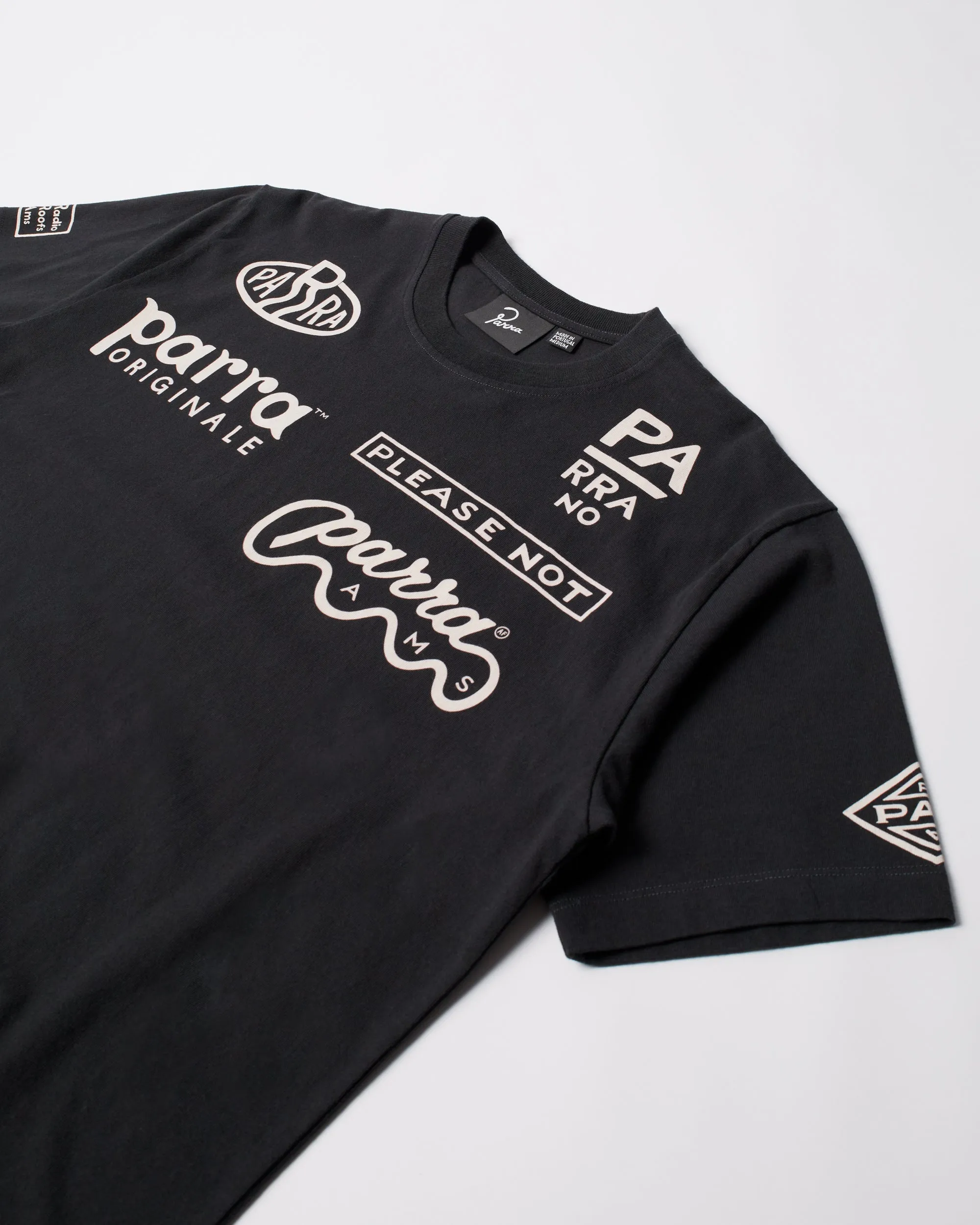 Media training t-shirt sold by by Parra