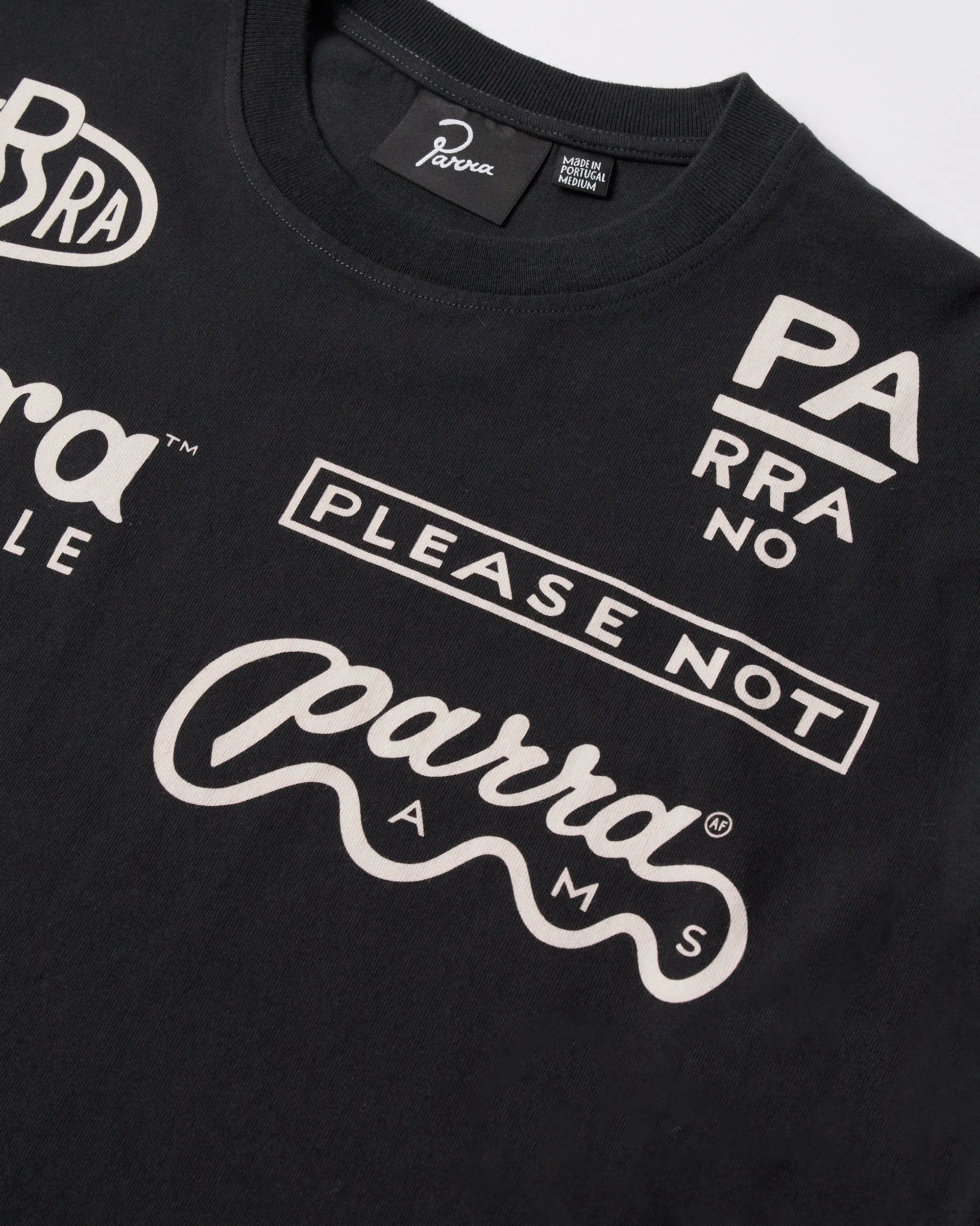 Media training t-shirt sold by by Parra product image thumbnail 5