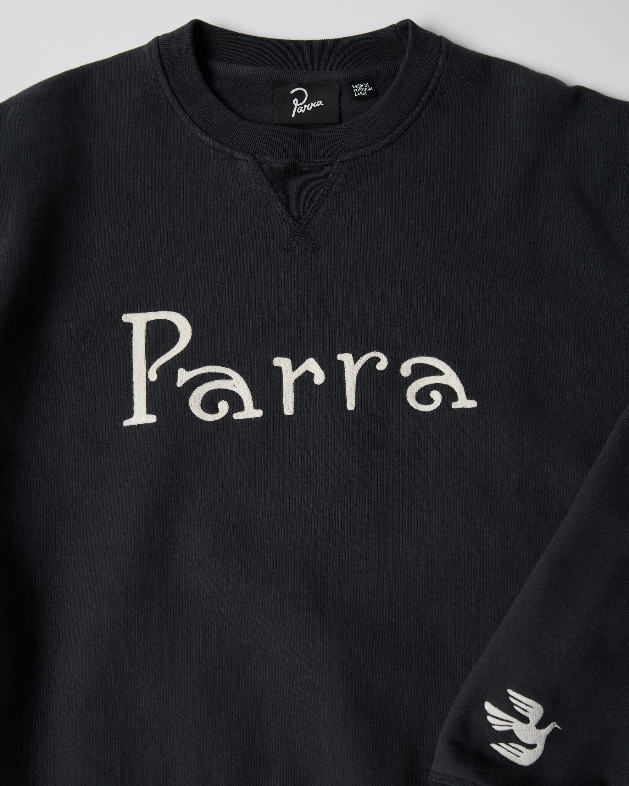 Weird trad logo crew neck sweatshirt sold by by Parra product image thumbnail 4