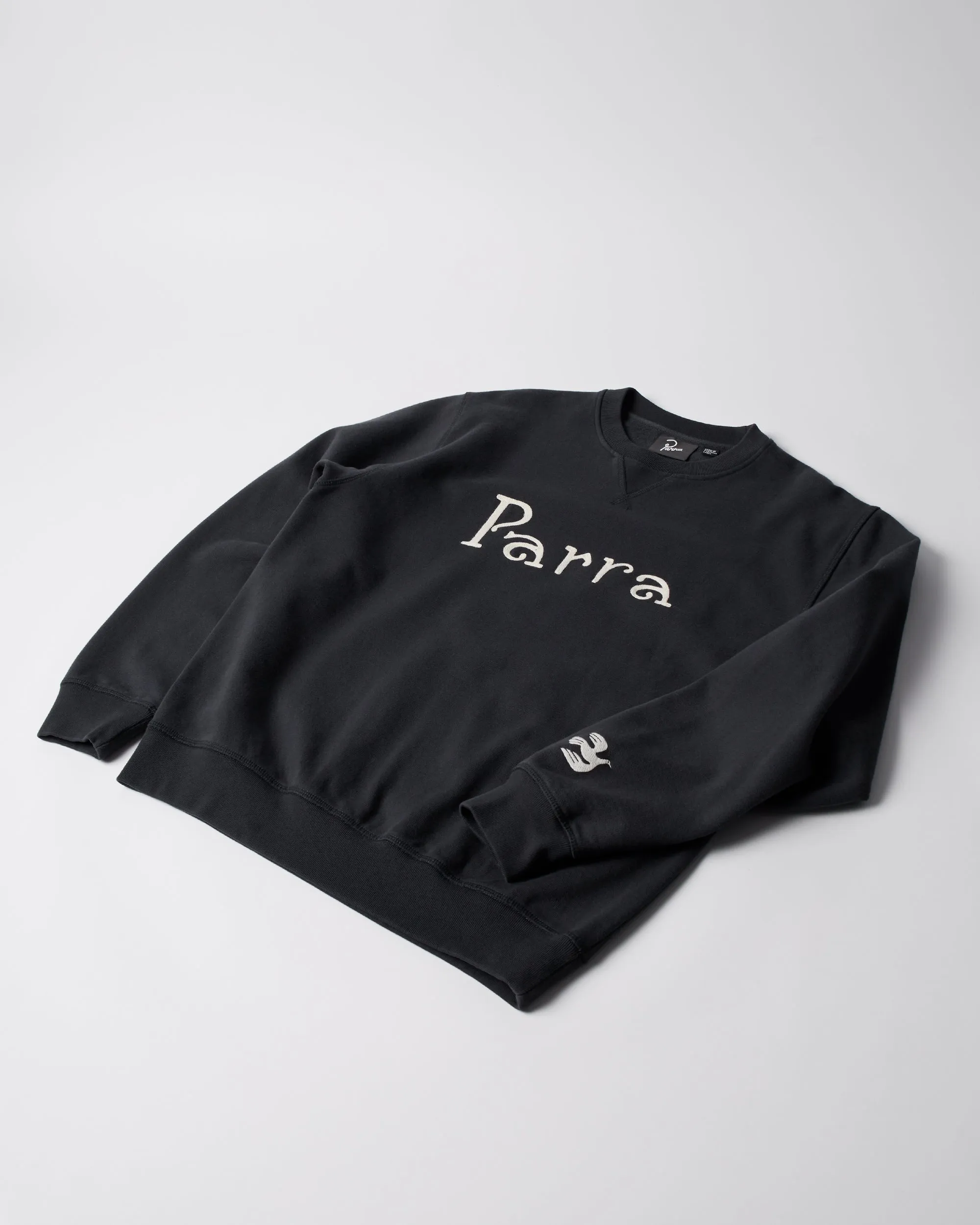 Weird trad logo crew neck sweatshirt sold by by Parra