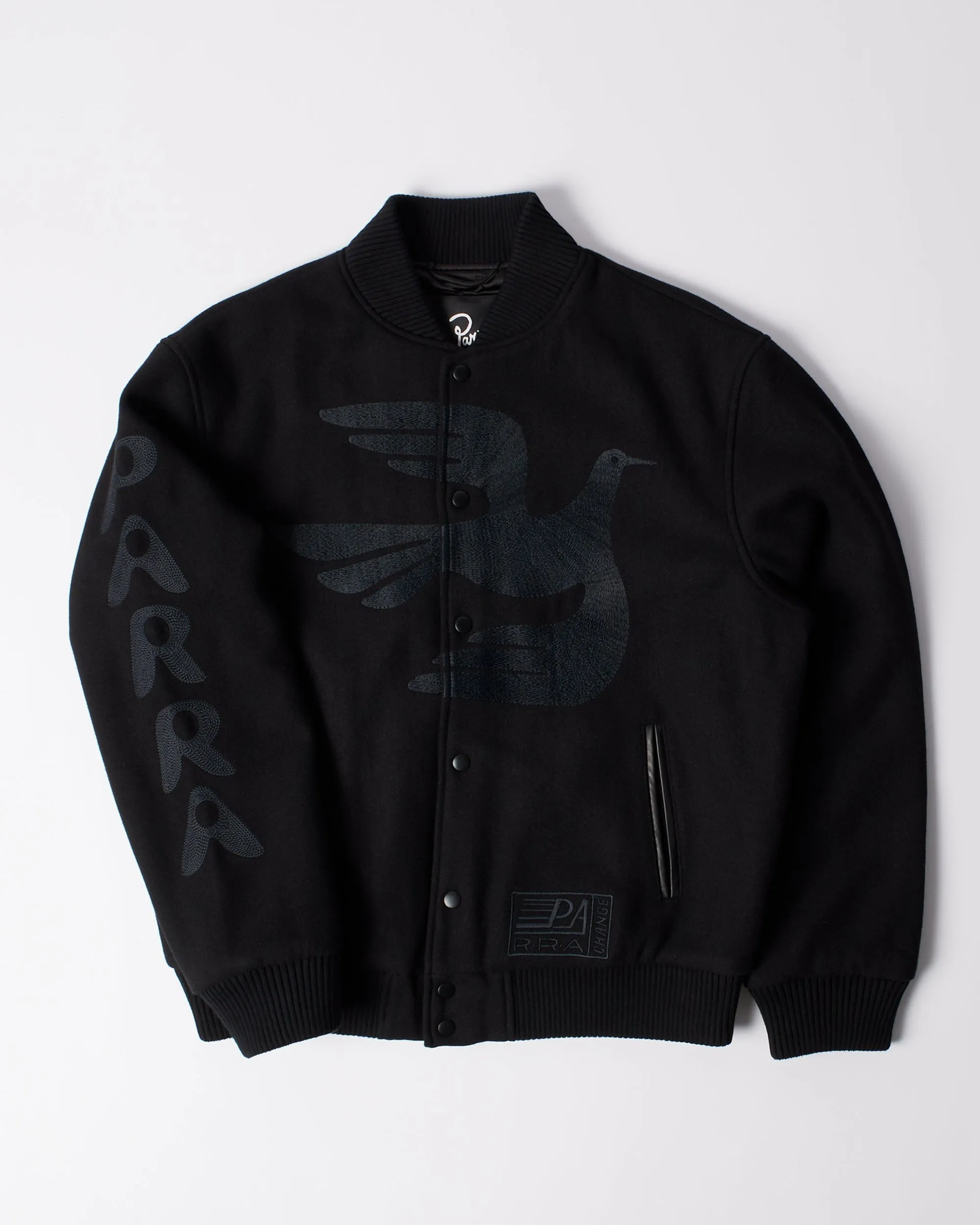 Not movie quality varsity jacket sold by by Parra
