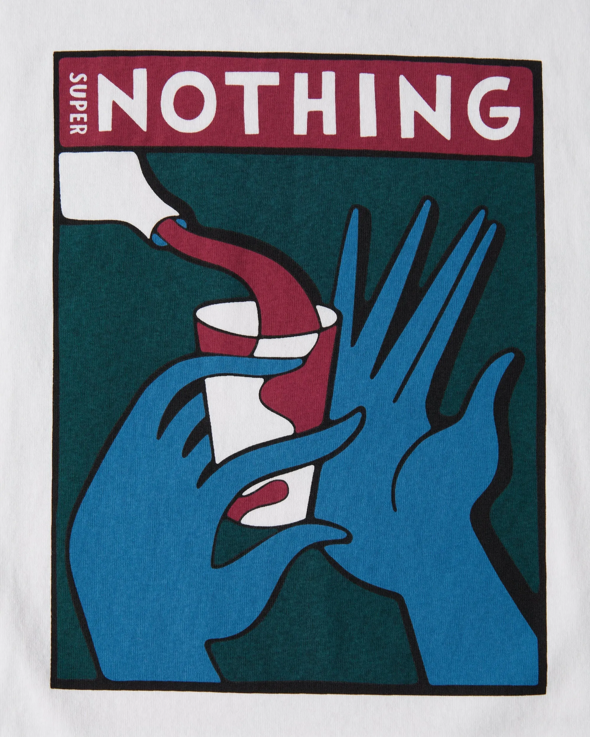 Super nothing t-shirt sold by by Parra product image thumbnail 5