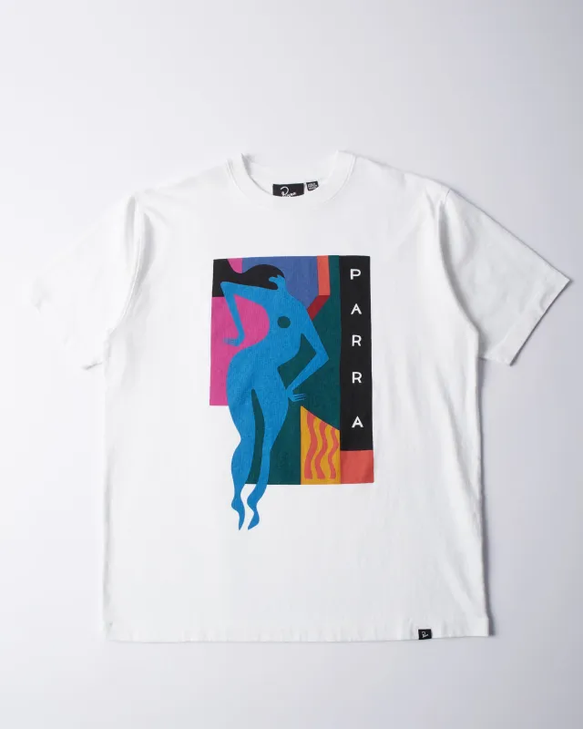 Beached and blank t-shirt made by by Parra
