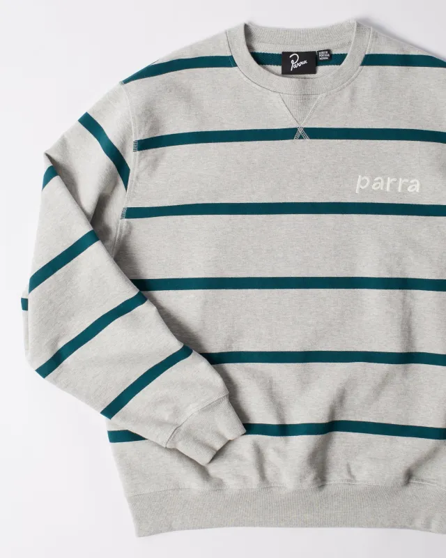 Pristine striper crew neck sweatshirt sold by by Parra
