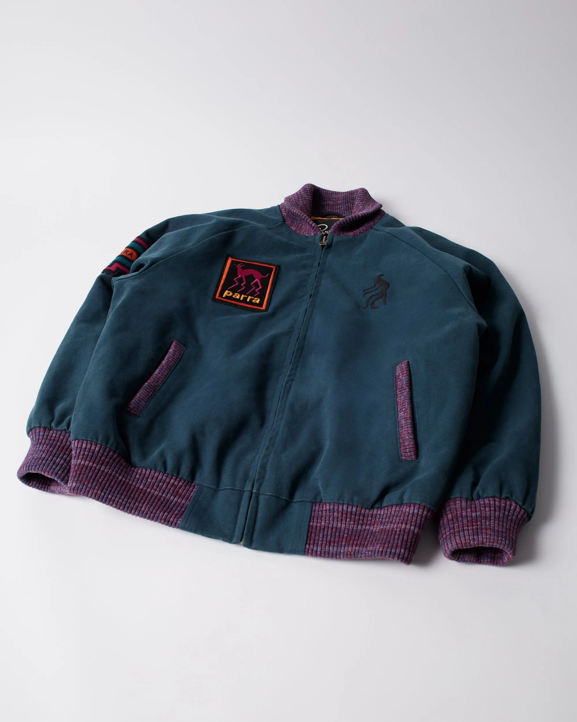 Skull stalker varsity jacket sold by by Parra product image thumbnail 5