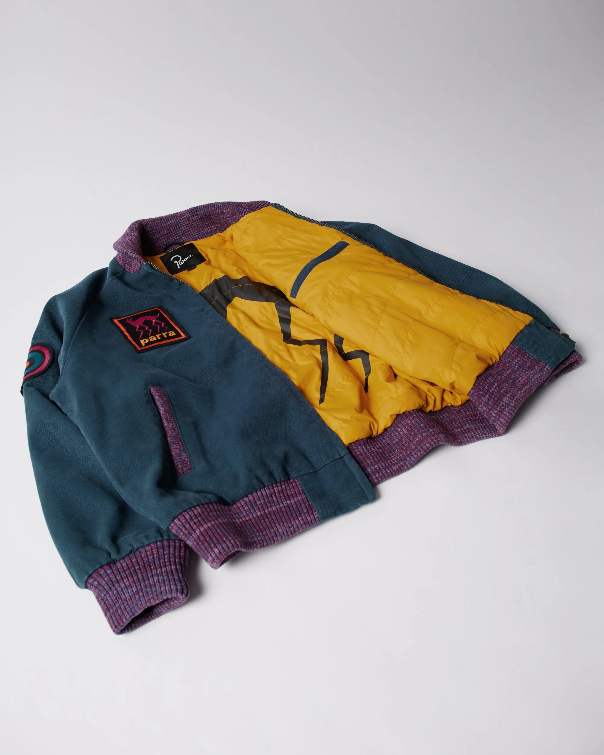 Skull stalker varsity jacket sold by by Parra product image thumbnail 2