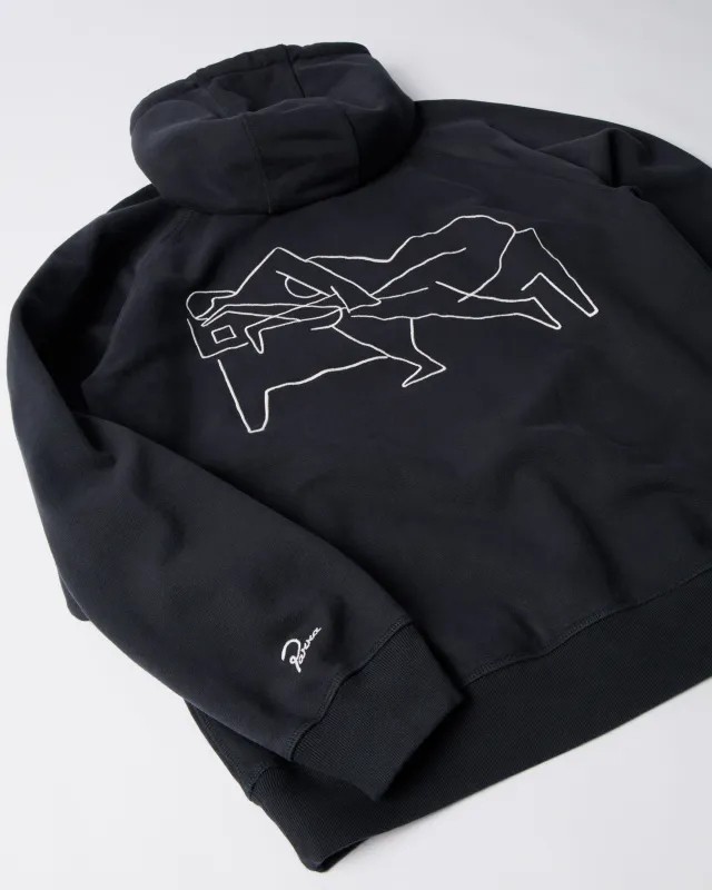 Sleep now hooded sweatshirt made by by Parra