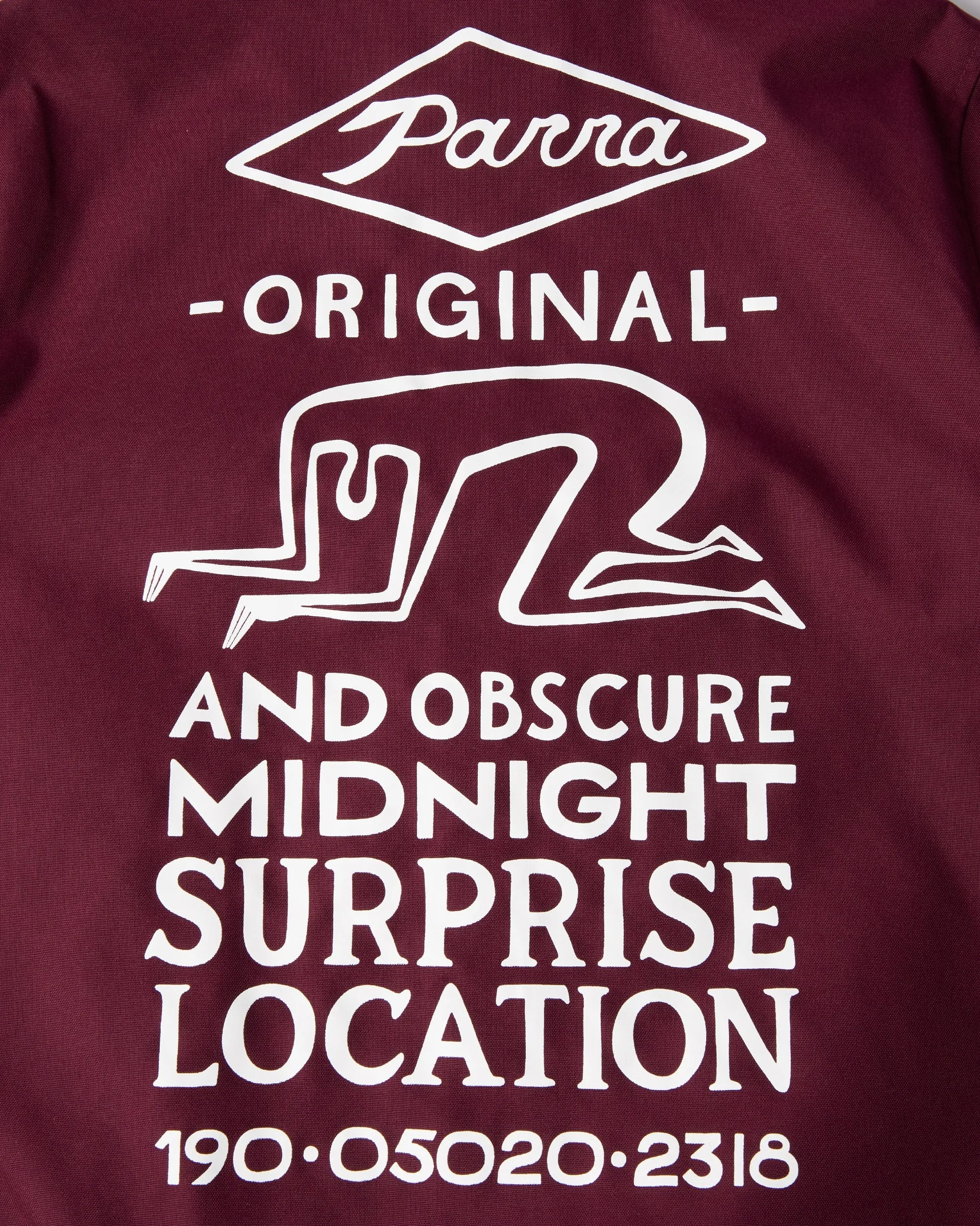 Midnight surprise coach jacket sold by by Parra product image thumbnail 4