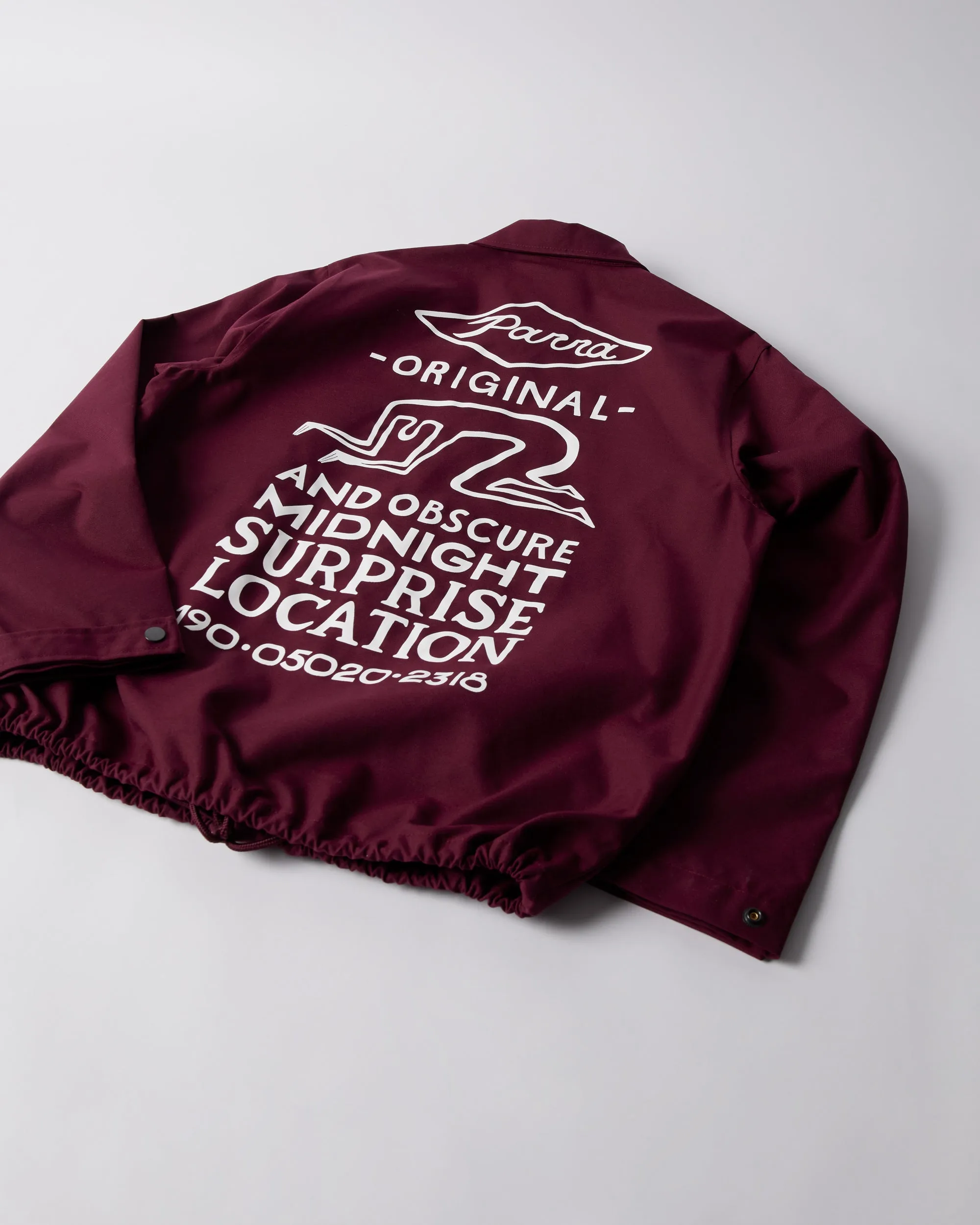 Midnight surprise coach jacket sold by by Parra product image thumbnail 5