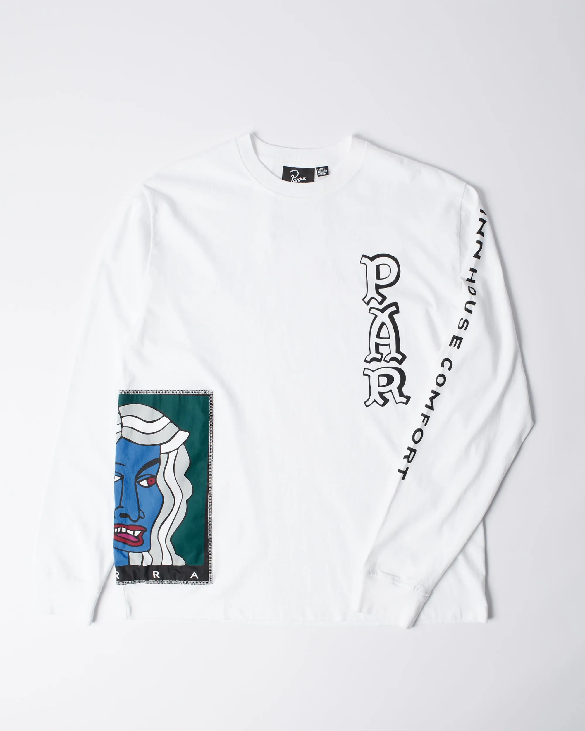 Your face long sleeve t-shirt sold by by Parra